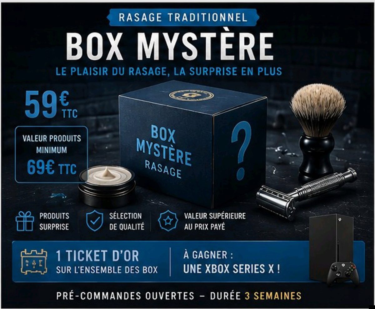BOX MYSTÈRE RASAGE 59 E