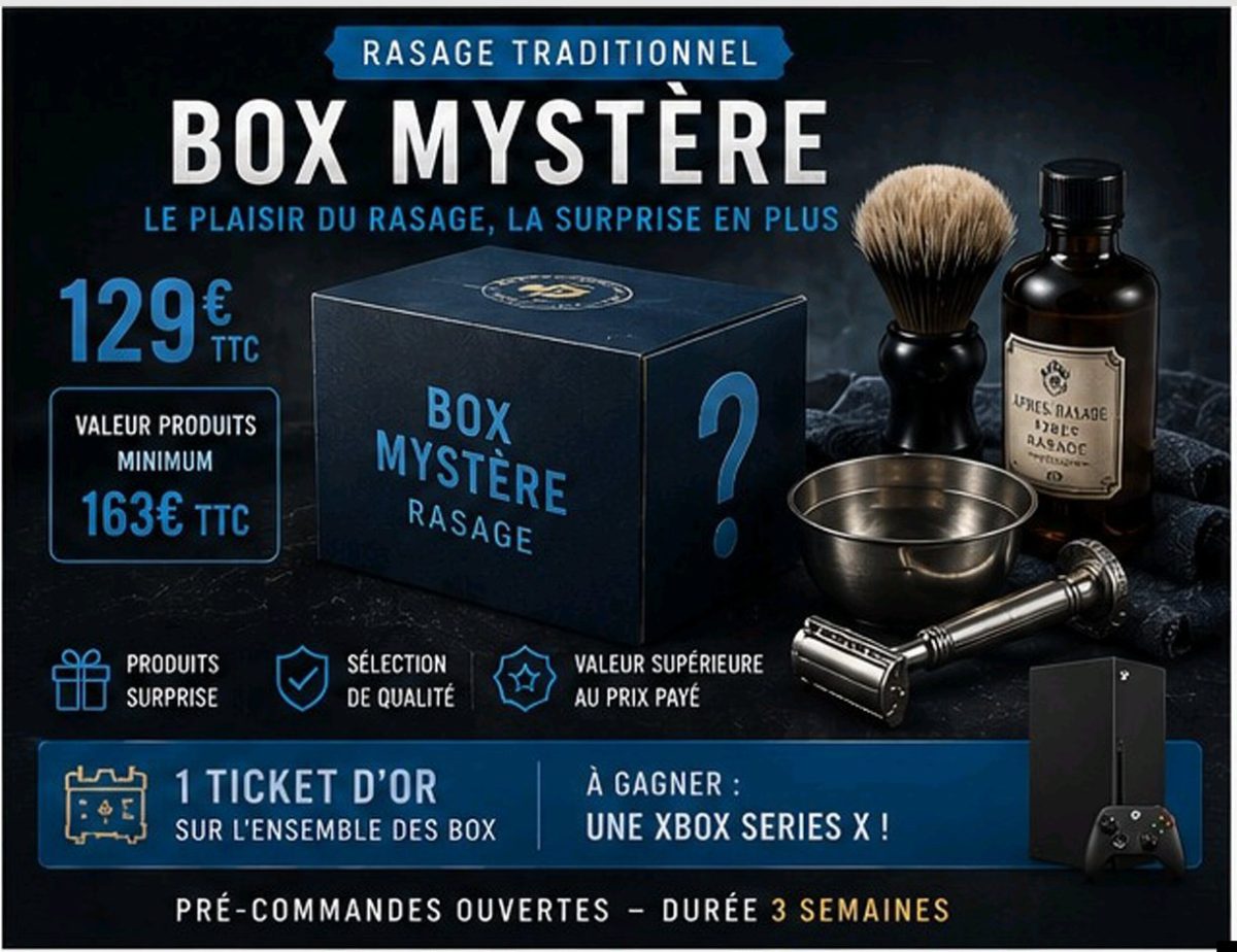 BOX MYSTÈRE RASAGE 129E