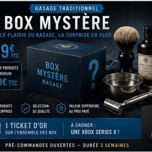 BOX MYSTÈRE RASAGE 129E